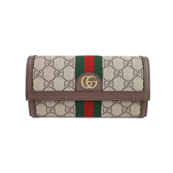 Gucci Ophidia Continental Wallet GG Long Bifold - Picture 1 of 5